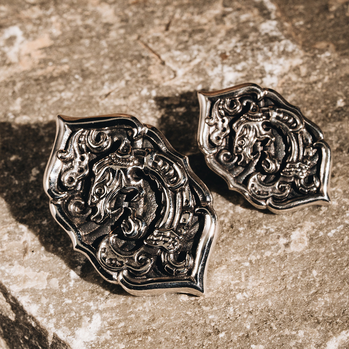 Jade Dragon Pendant (L)