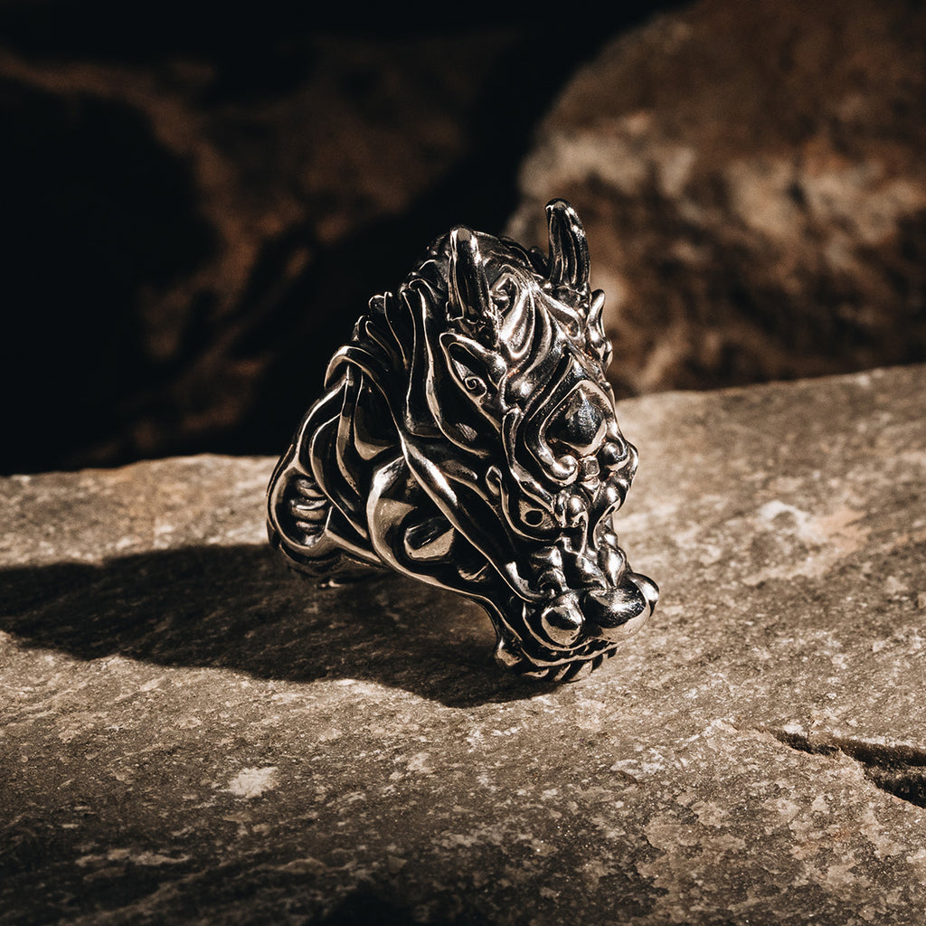 Geo Dragon Ring
