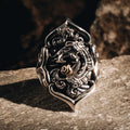 Jade Dragon Ring (L)