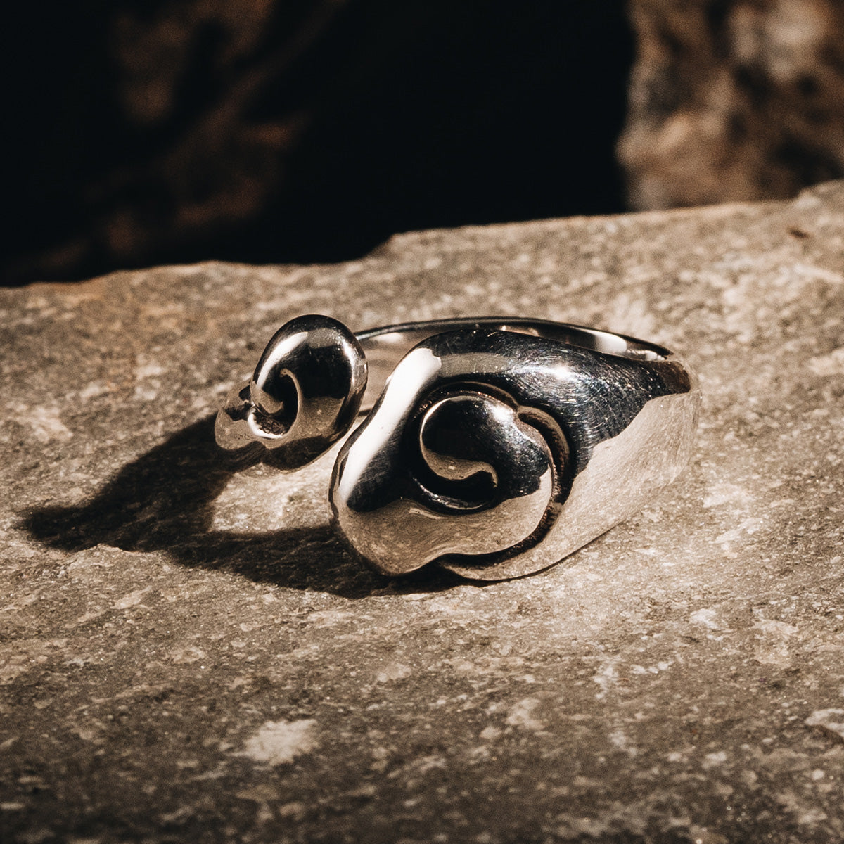 Cloud Open Ring (L)