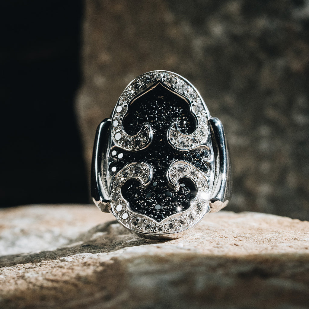 Ying Yang Ruyi Ring Diamond (L)