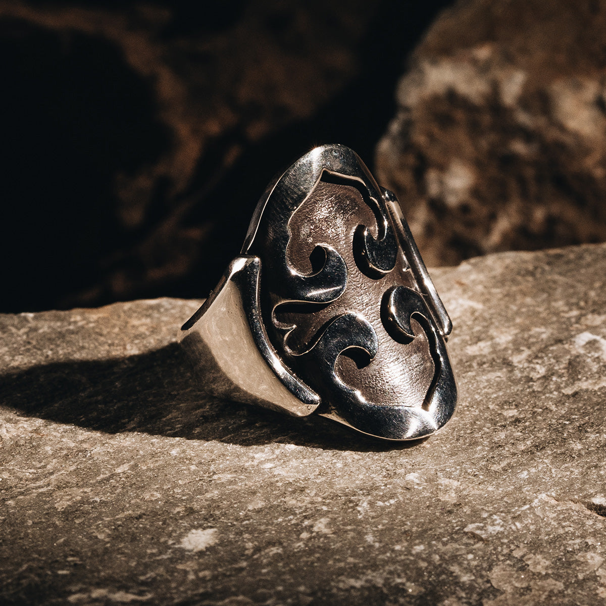 Ying Yang Ruyi Ring (S)
