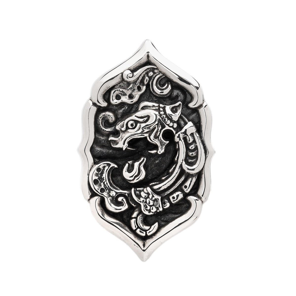 Jade Dragon Pendant (L)