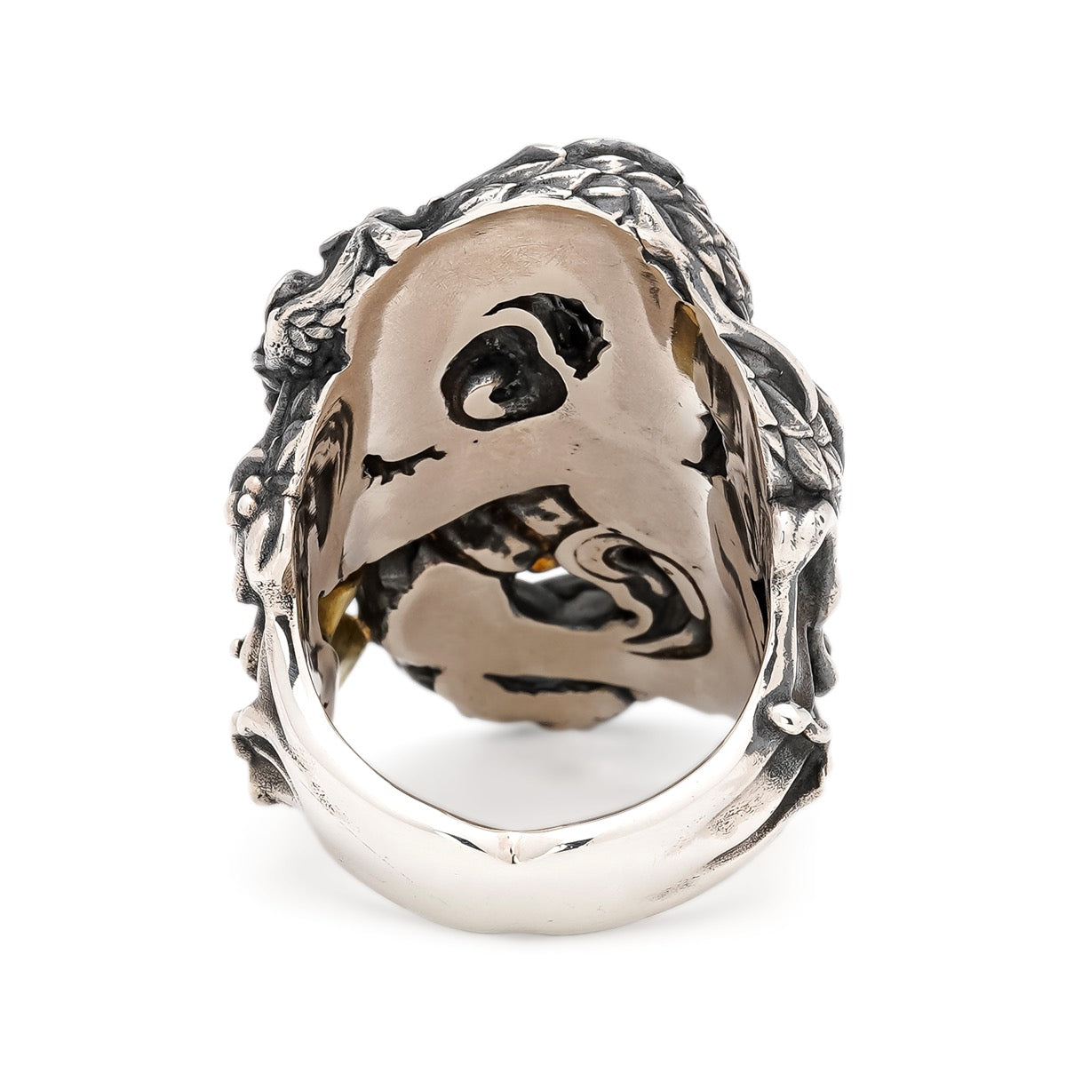 Gold Cloud Dragon Ring