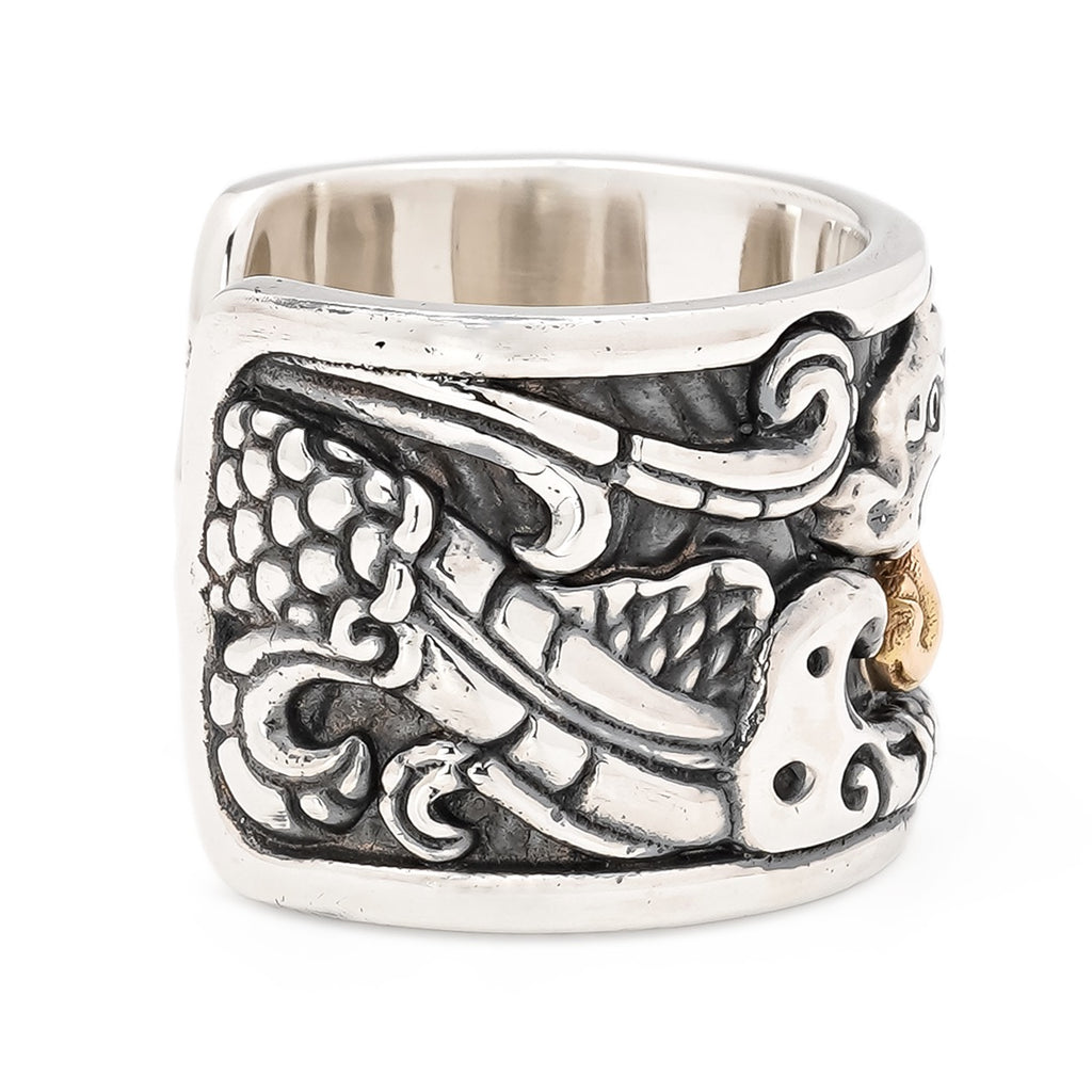 Jade Dragon Thumb Ring (L)